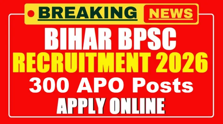 Bihar BPSC APO Online Form 2026