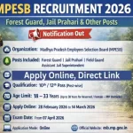 MPESB Recruitment 2026