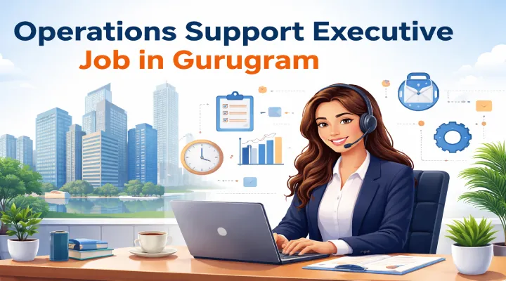 Operations Support Executive Job in Gurugram — Full Details
