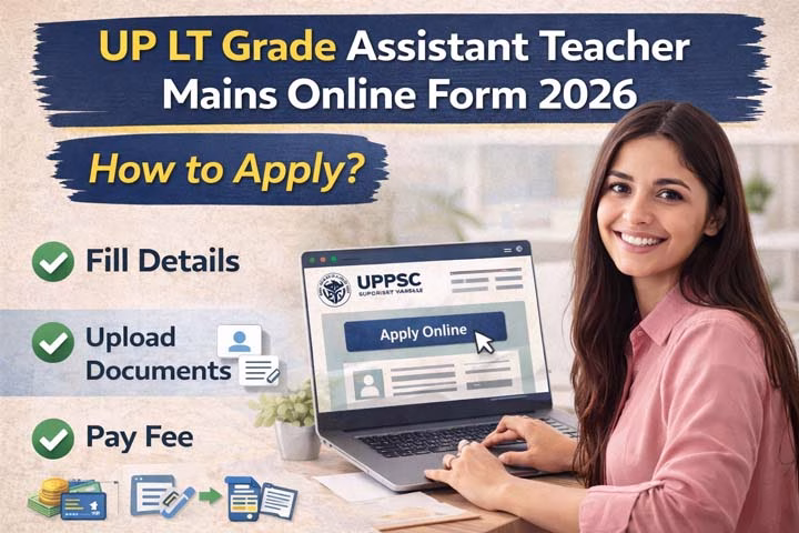 UP LT Grade Assistant Teacher Mains Online Form 2026